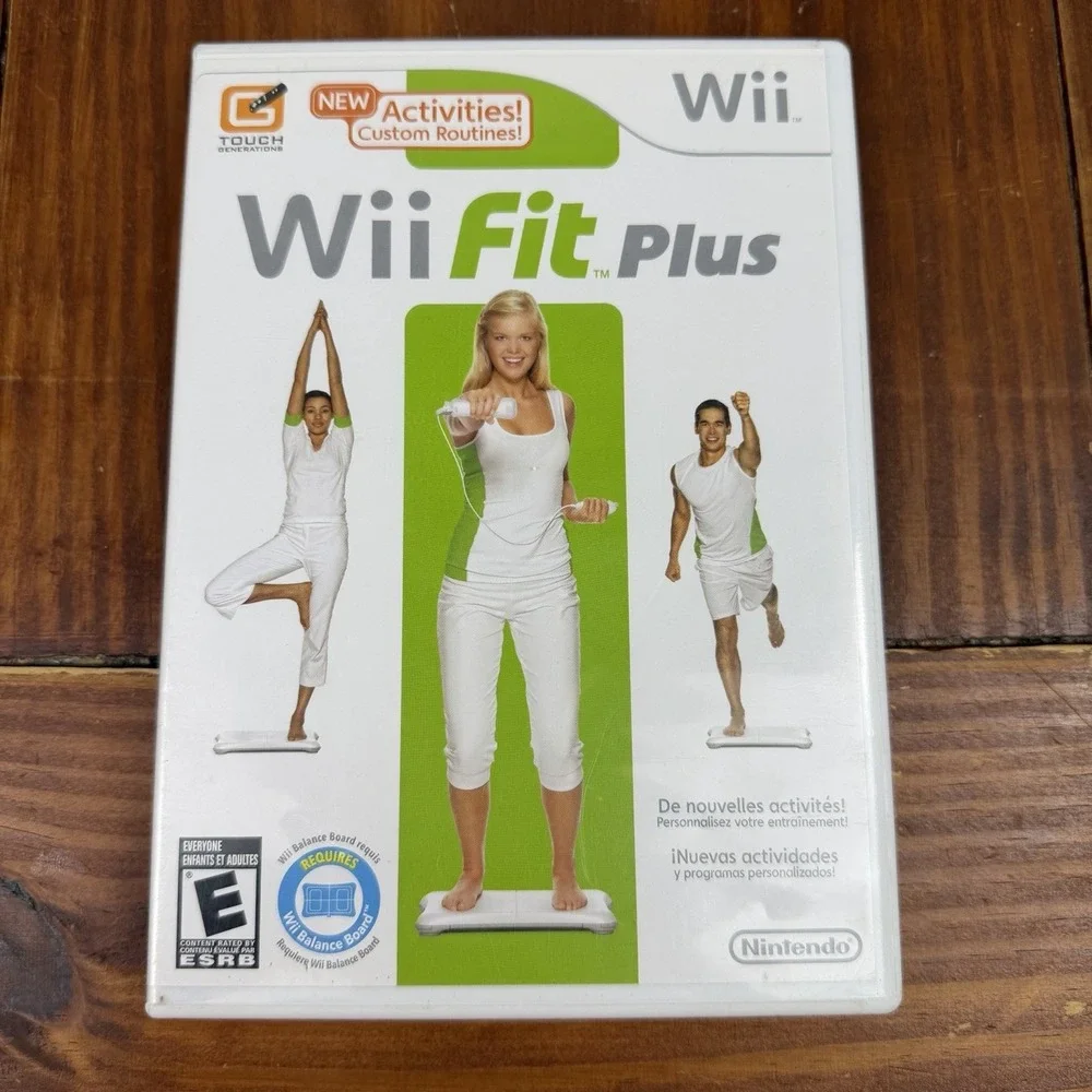Wii Fit Plus - Nintendo Wii - GAME‎ ONLY - FREE SHIPPING